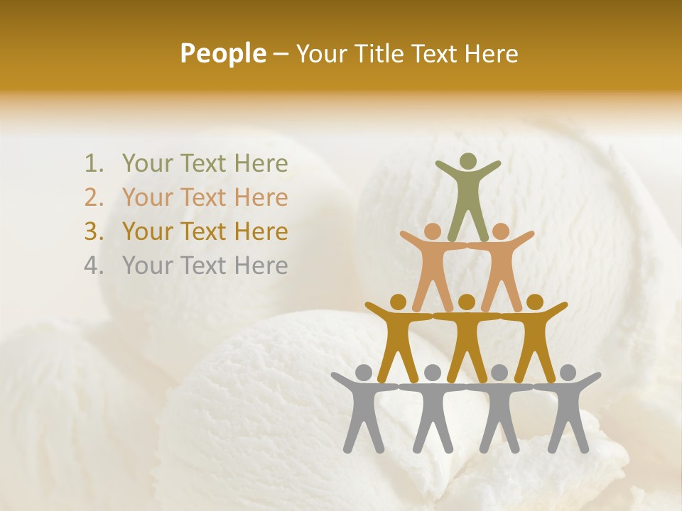 Sundae Food Freshness PowerPoint Template