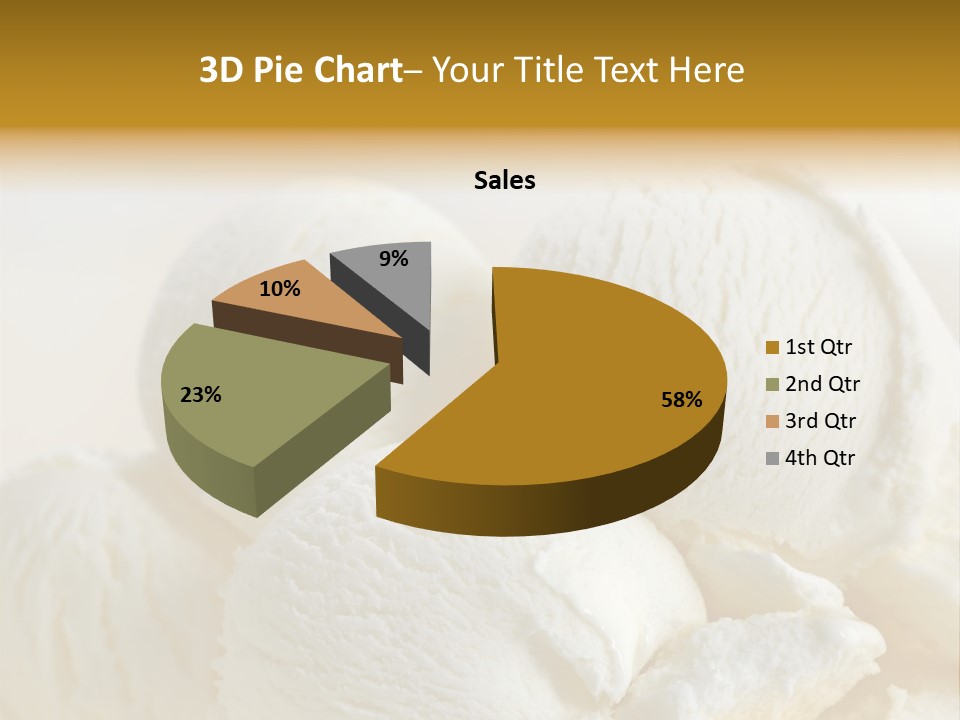 Sundae Food Freshness PowerPoint Template