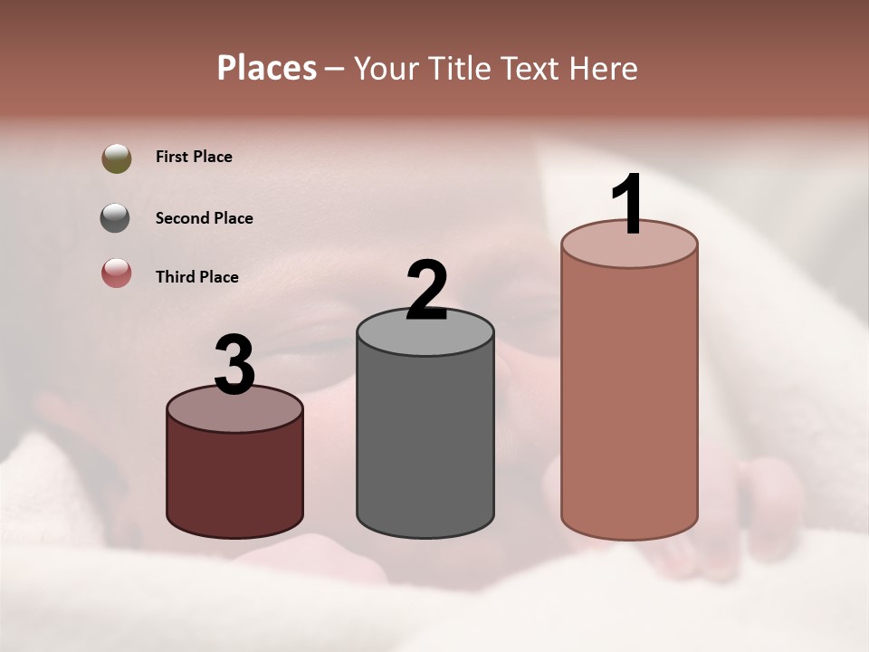 Family Fingernails Close Up PowerPoint Template