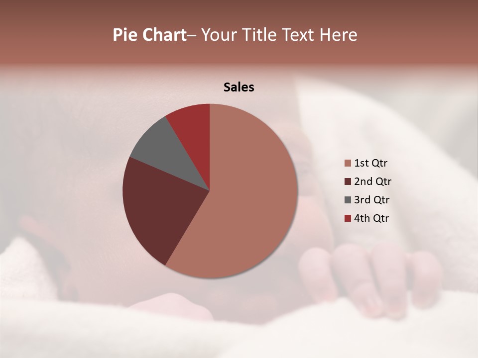 Family Fingernails Close Up PowerPoint Template