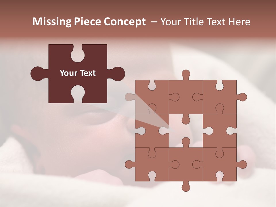 Family Fingernails Close Up PowerPoint Template