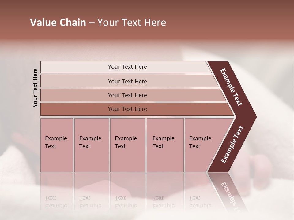 Family Fingernails Close Up PowerPoint Template