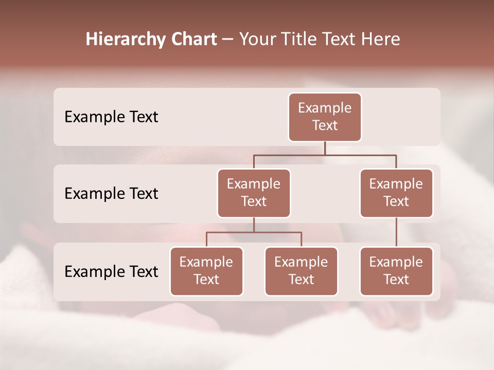 Family Fingernails Close Up PowerPoint Template