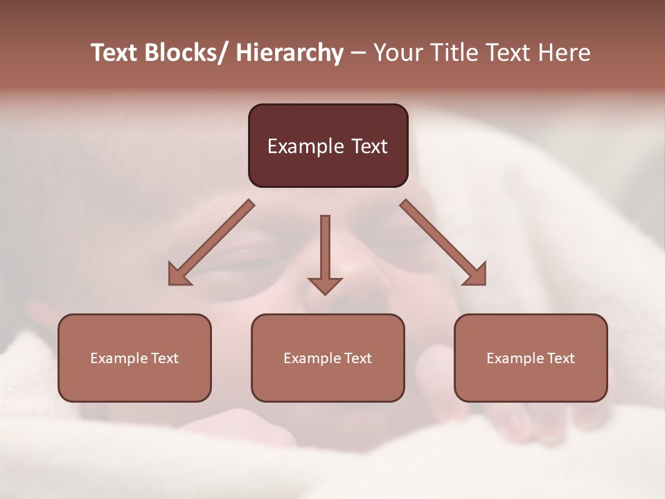 Family Fingernails Close Up PowerPoint Template