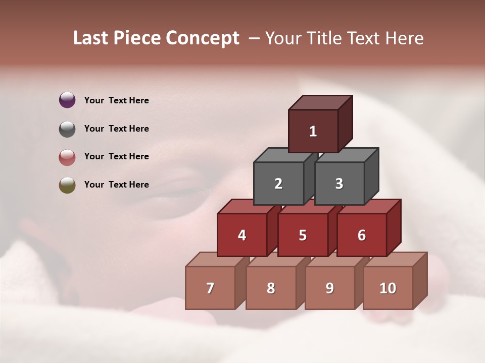 Family Fingernails Close Up PowerPoint Template