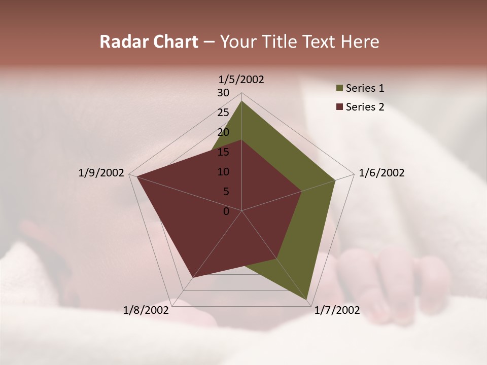 Family Fingernails Close Up PowerPoint Template