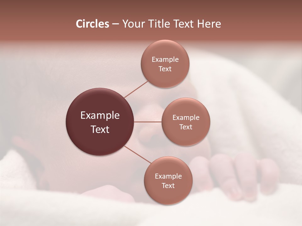 Family Fingernails Close Up PowerPoint Template