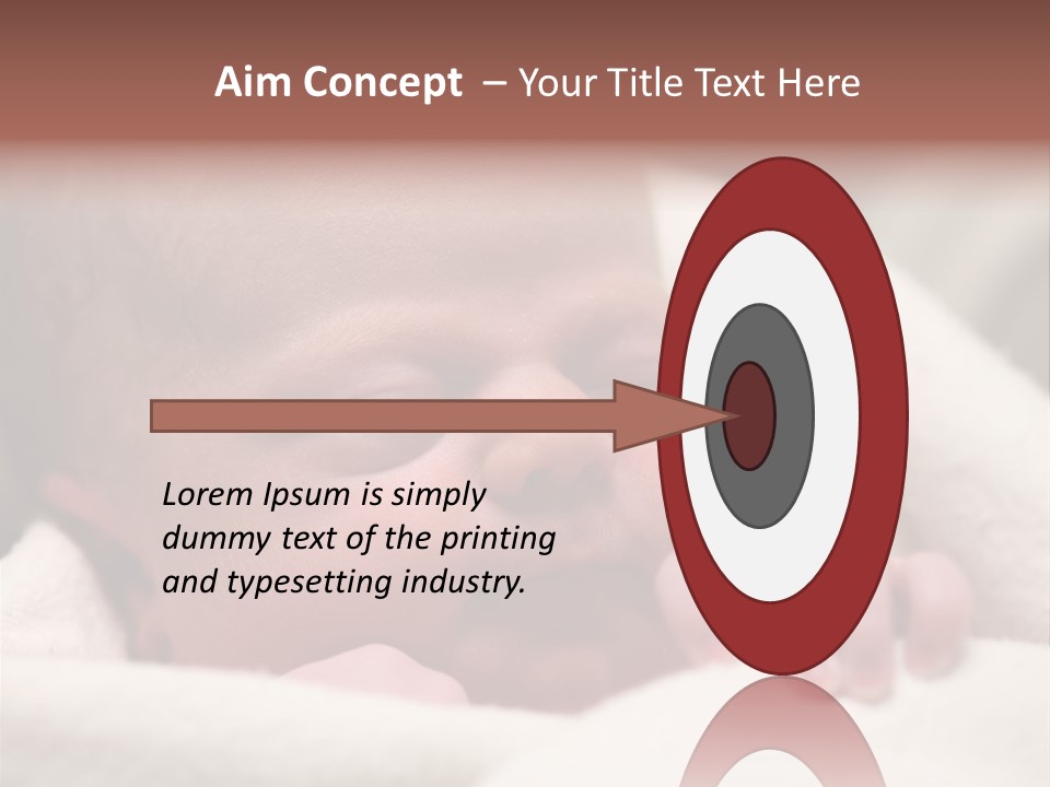 Family Fingernails Close Up PowerPoint Template