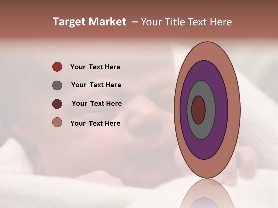 Family Fingernails Close Up PowerPoint Template