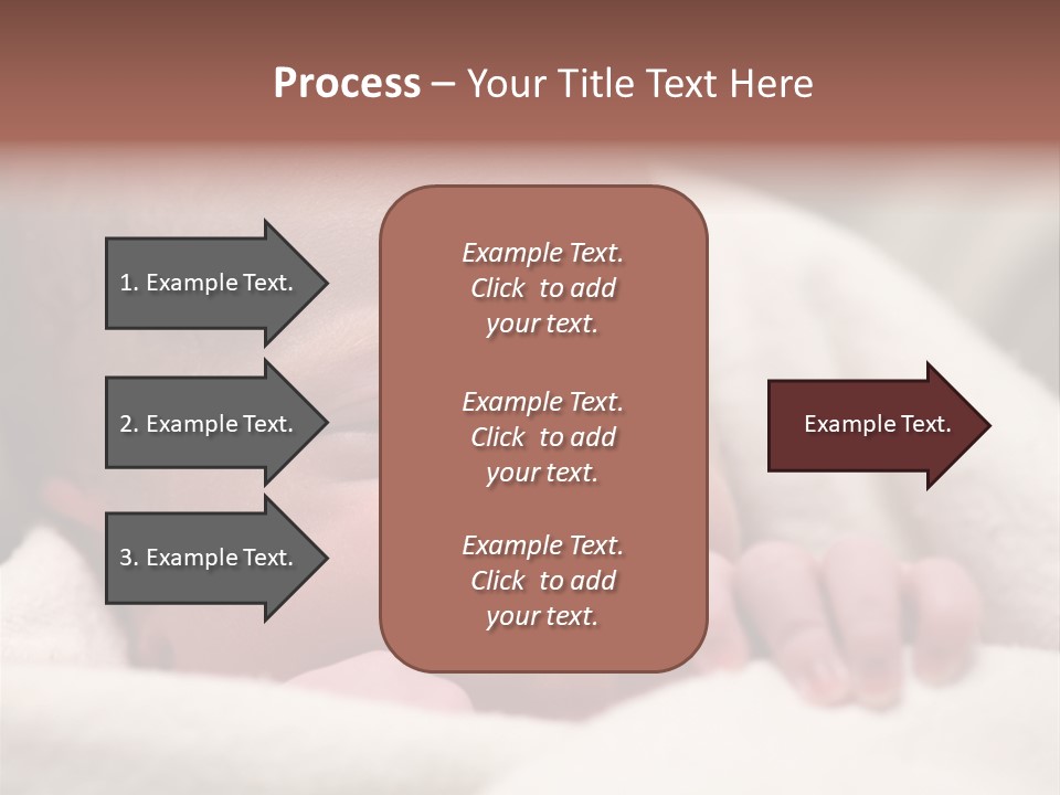 Family Fingernails Close Up PowerPoint Template