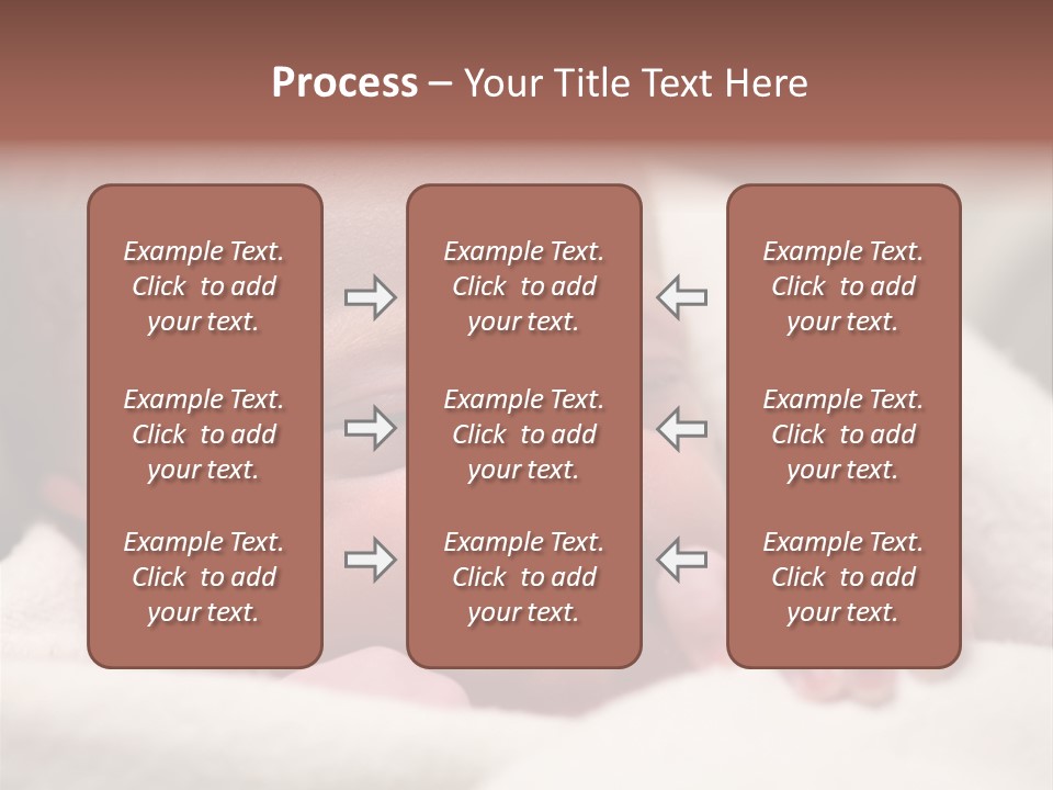Family Fingernails Close Up PowerPoint Template