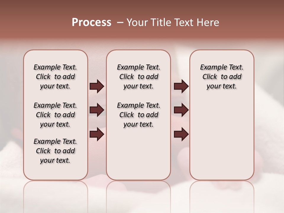Family Fingernails Close Up PowerPoint Template