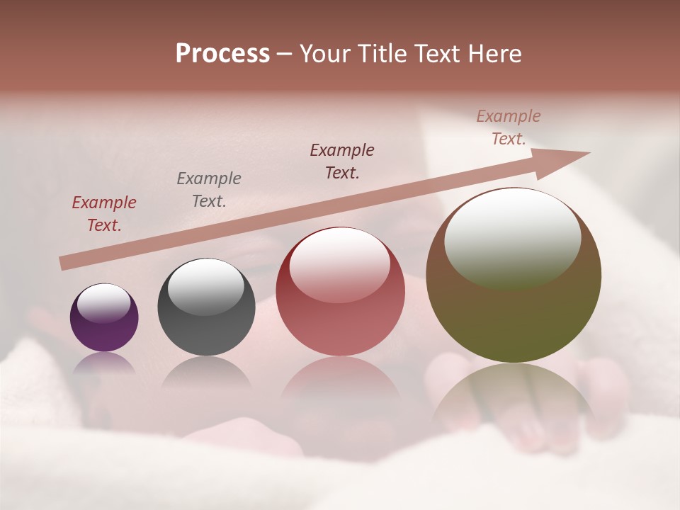 Family Fingernails Close Up PowerPoint Template