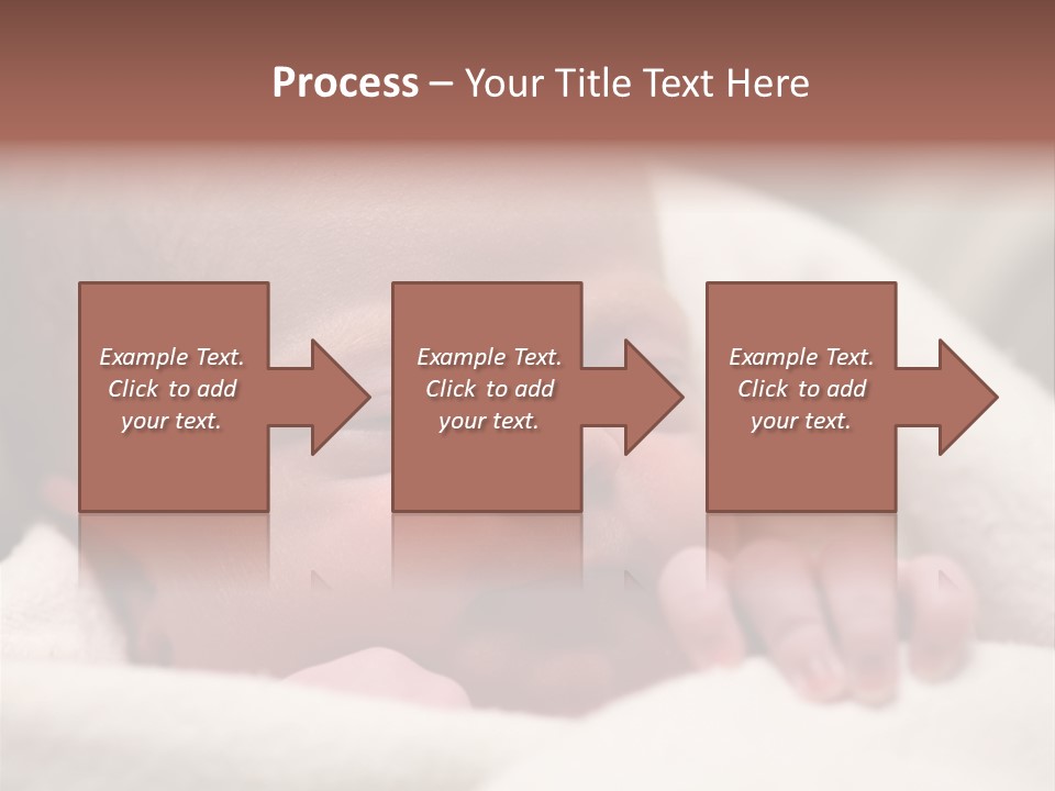 Family Fingernails Close Up PowerPoint Template