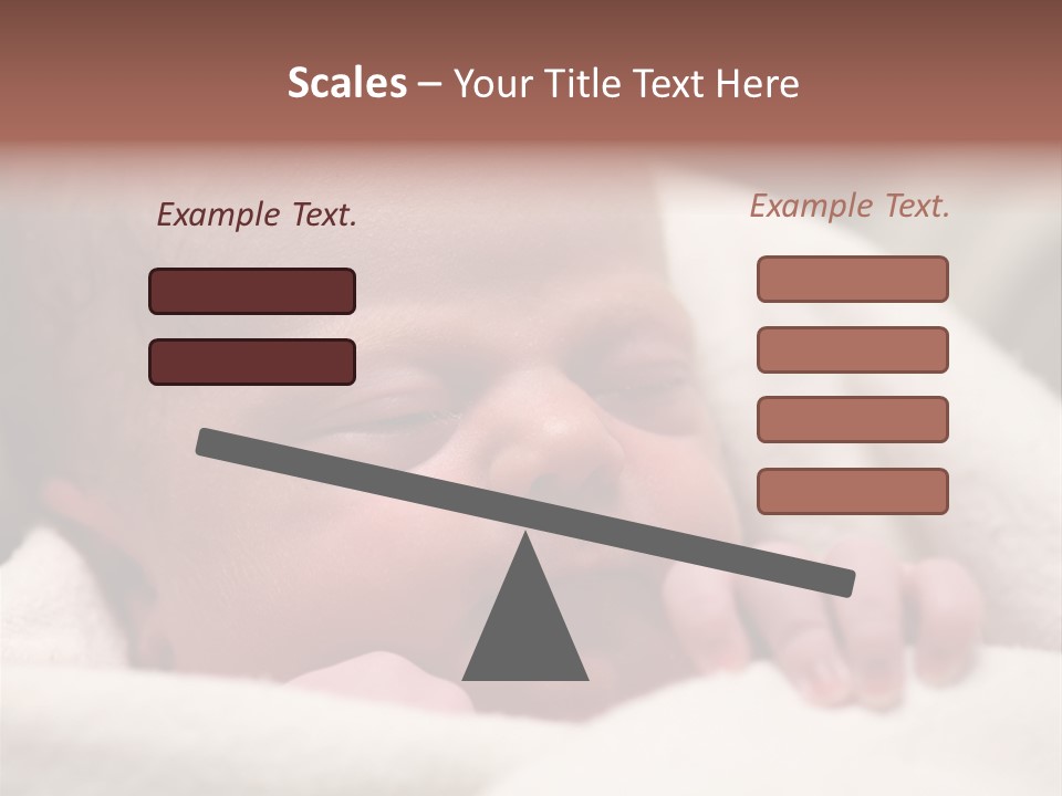 Family Fingernails Close Up PowerPoint Template