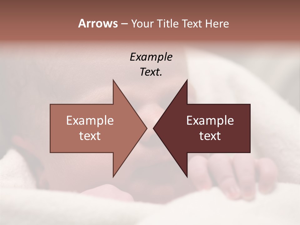 Family Fingernails Close Up PowerPoint Template