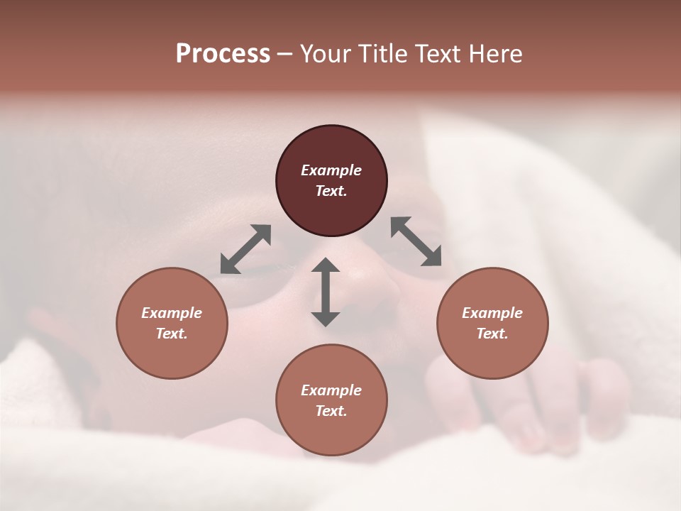 Family Fingernails Close Up PowerPoint Template