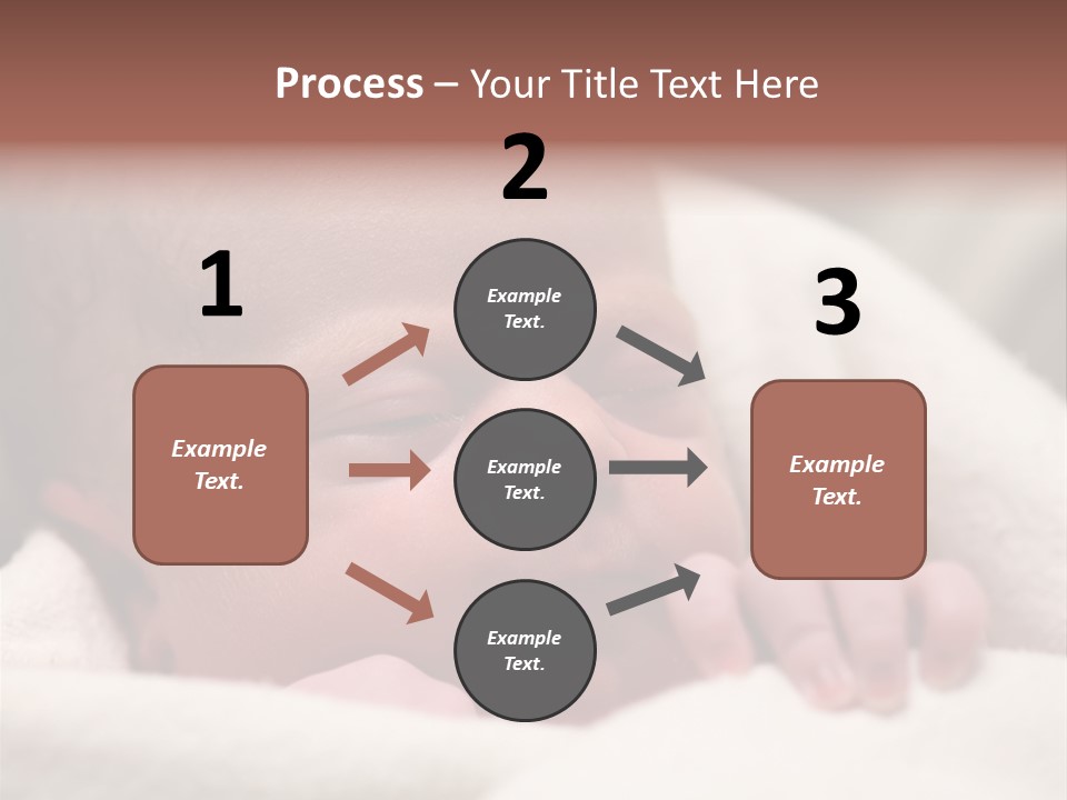 Family Fingernails Close Up PowerPoint Template