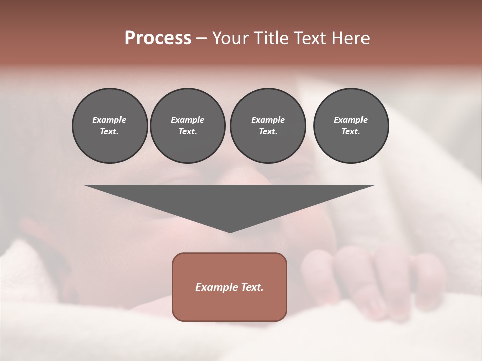 Family Fingernails Close Up PowerPoint Template