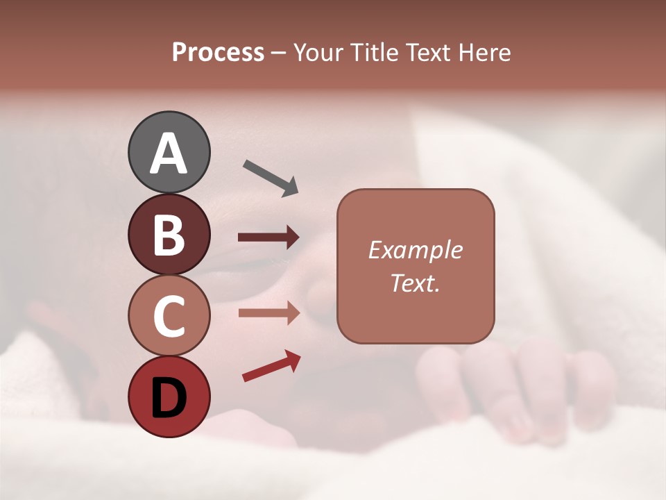 Family Fingernails Close Up PowerPoint Template