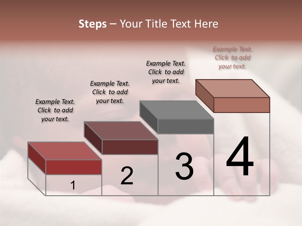Family Fingernails Close Up PowerPoint Template