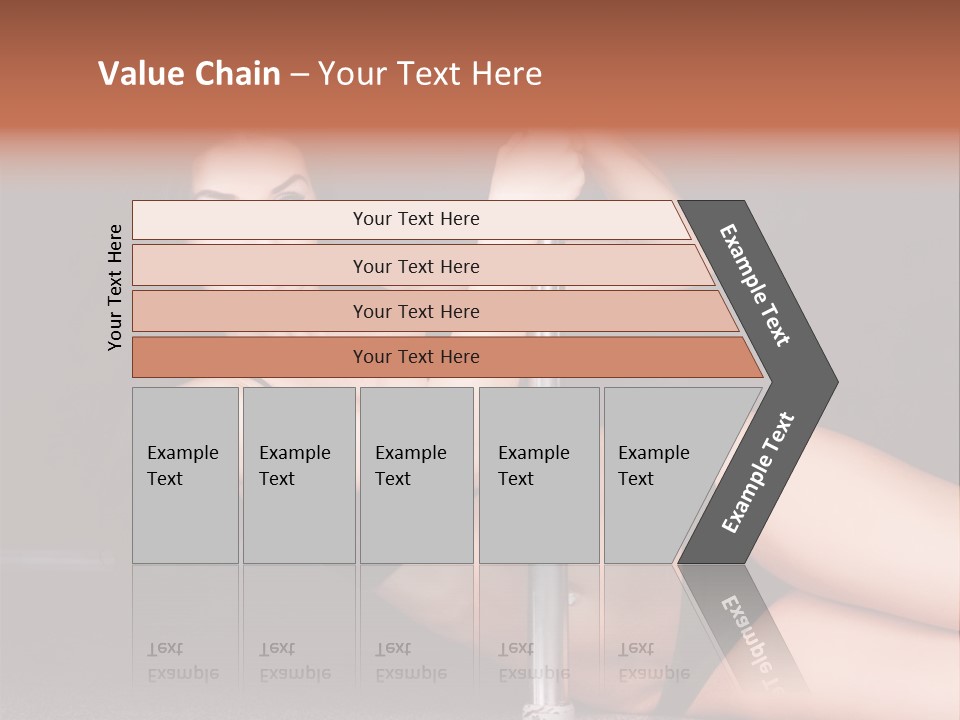 Tempting Seduce Woman PowerPoint Template