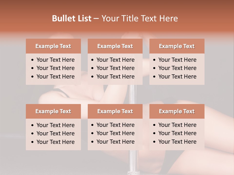 Tempting Seduce Woman PowerPoint Template