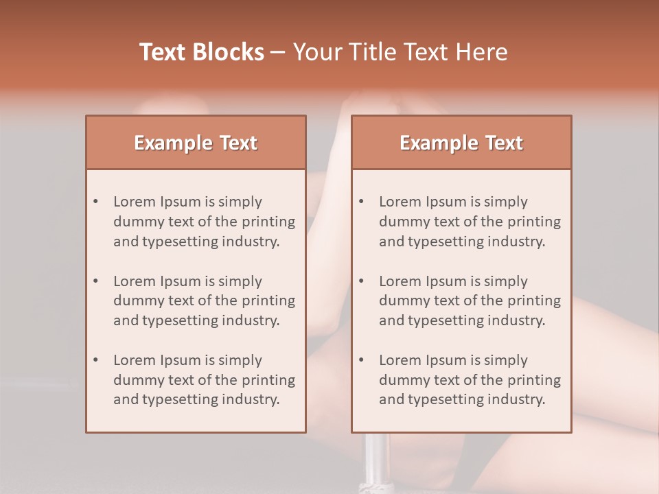 Tempting Seduce Woman PowerPoint Template