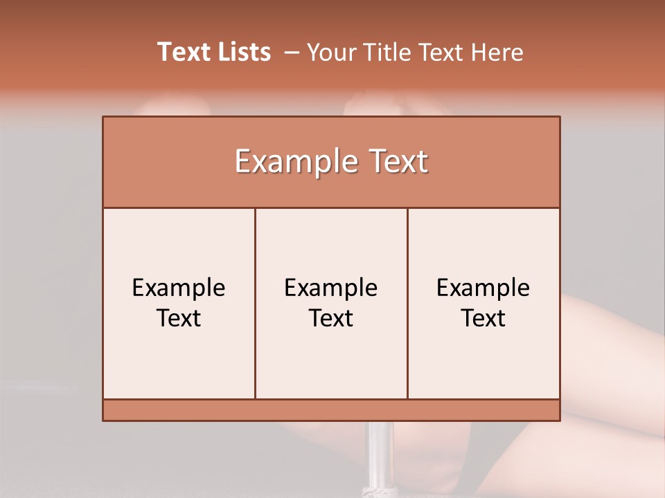 Tempting Seduce Woman PowerPoint Template
