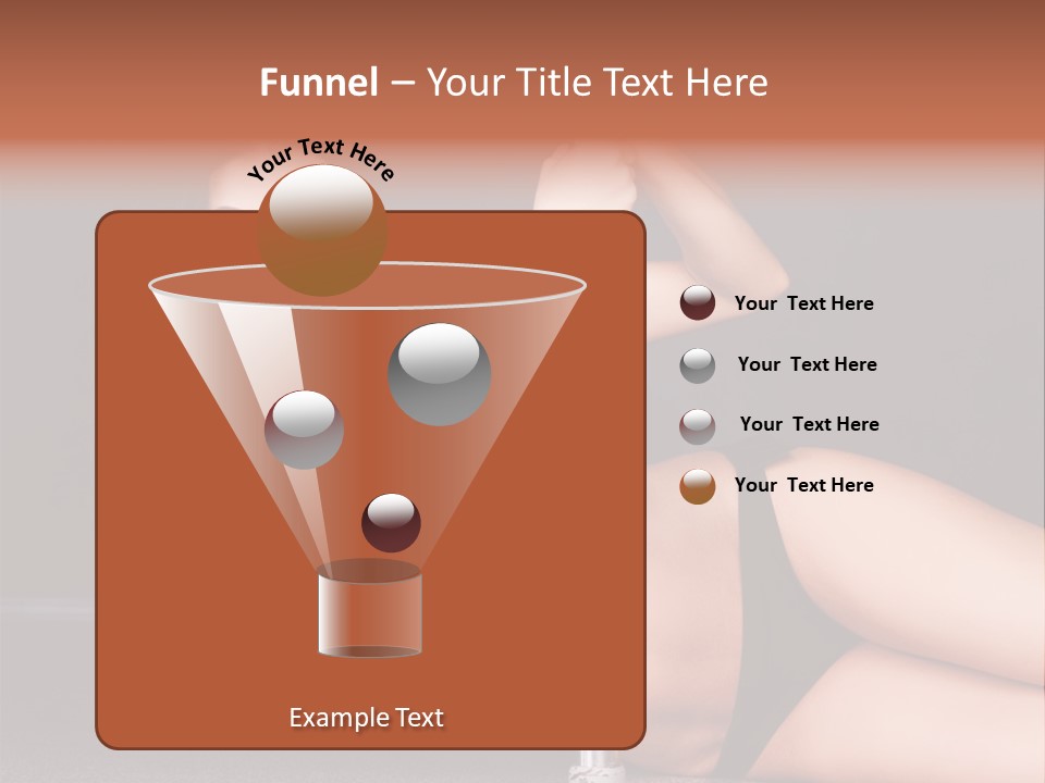 Tempting Seduce Woman PowerPoint Template