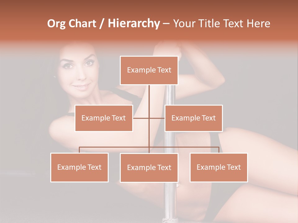 Tempting Seduce Woman PowerPoint Template