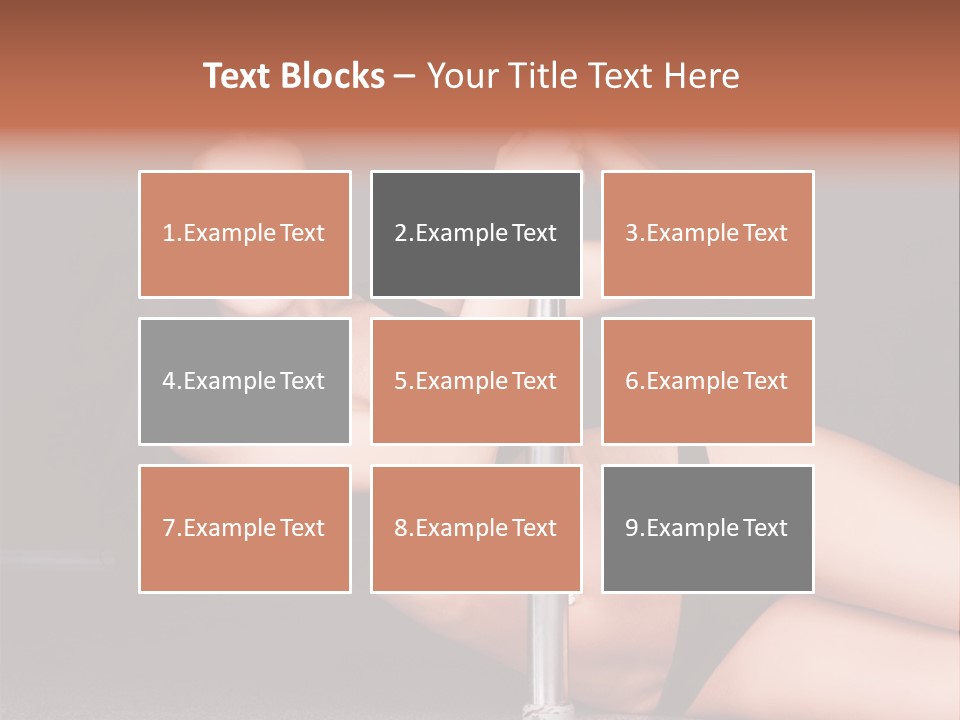 Tempting Seduce Woman PowerPoint Template