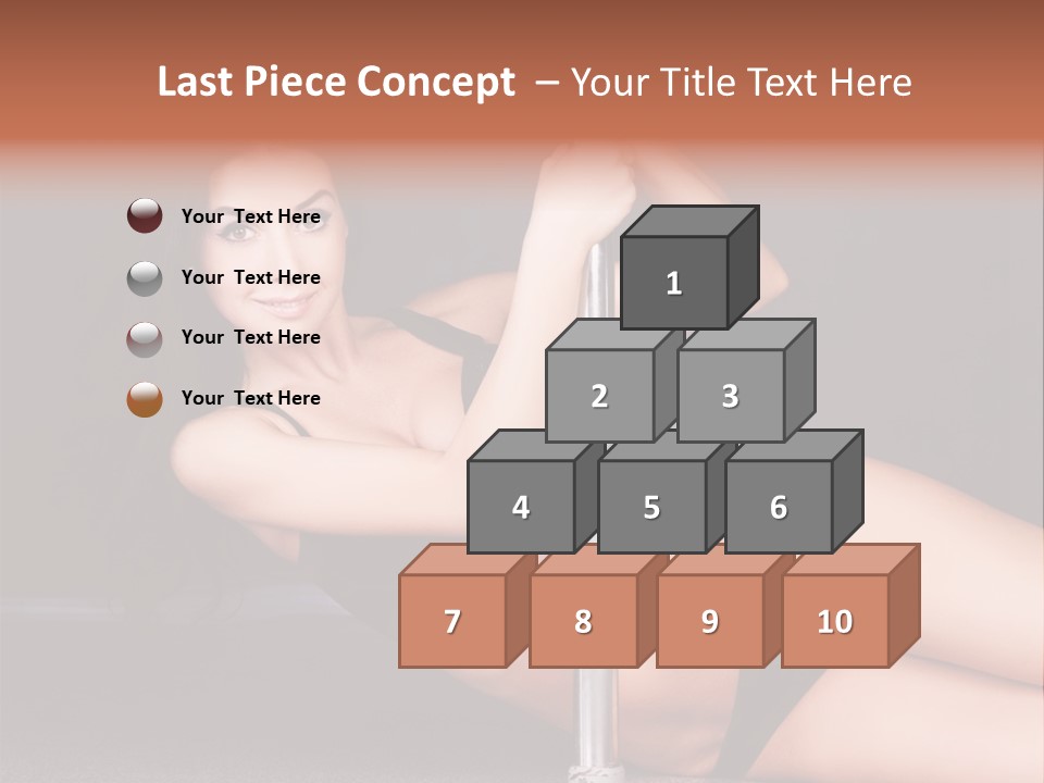 Tempting Seduce Woman PowerPoint Template