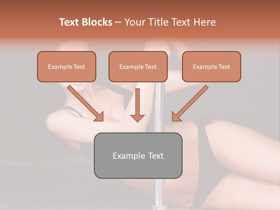 Tempting Seduce Woman PowerPoint Template