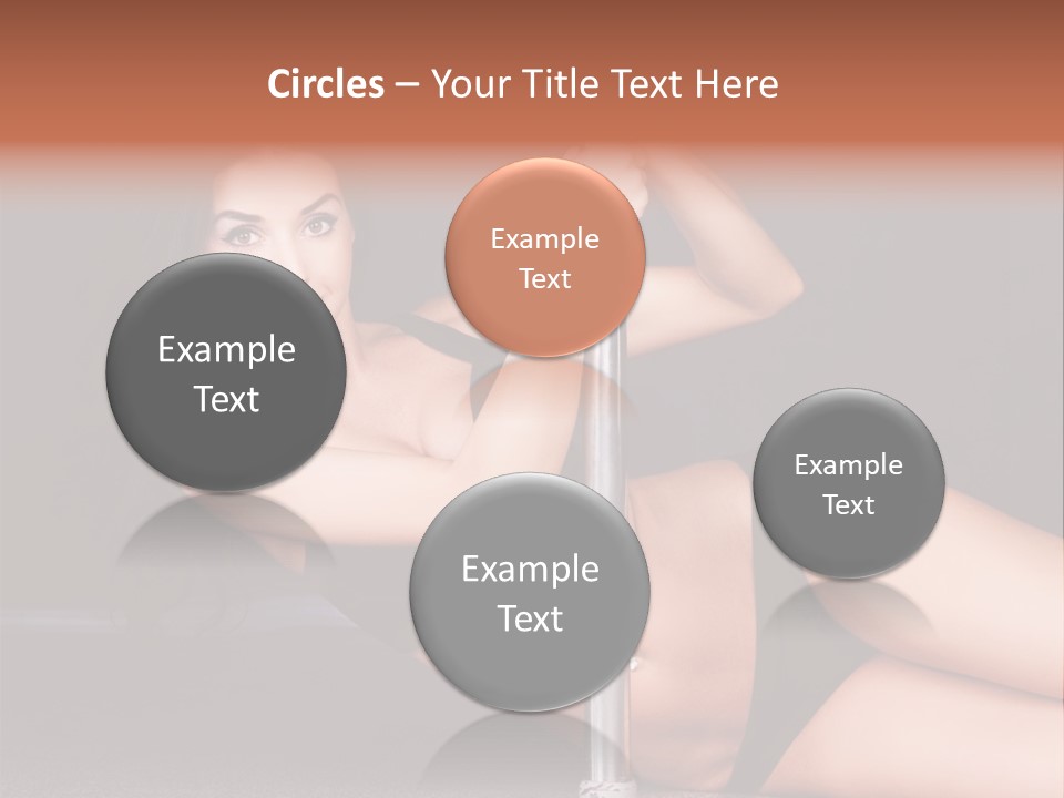 Tempting Seduce Woman PowerPoint Template