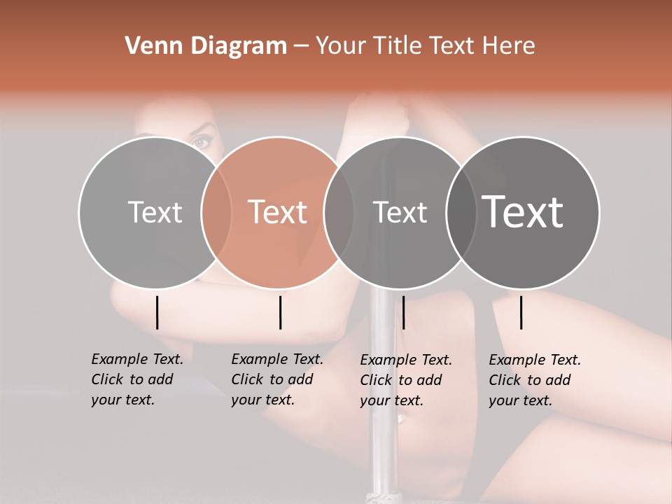 Tempting Seduce Woman PowerPoint Template