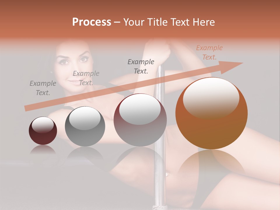 Tempting Seduce Woman PowerPoint Template