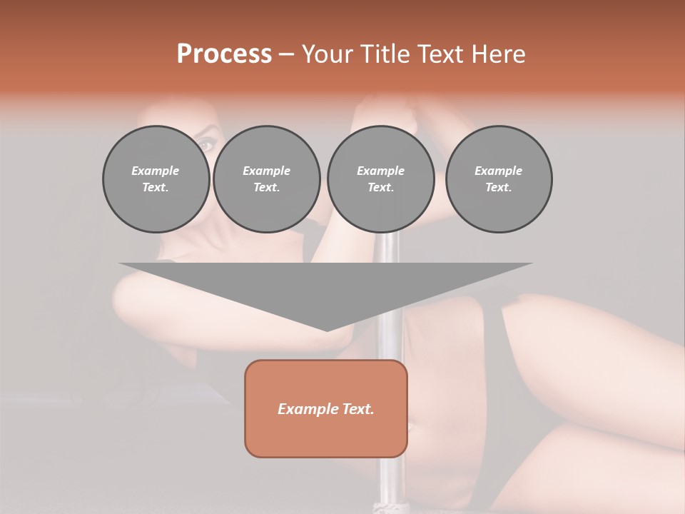 Tempting Seduce Woman PowerPoint Template