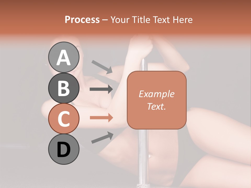 Tempting Seduce Woman PowerPoint Template