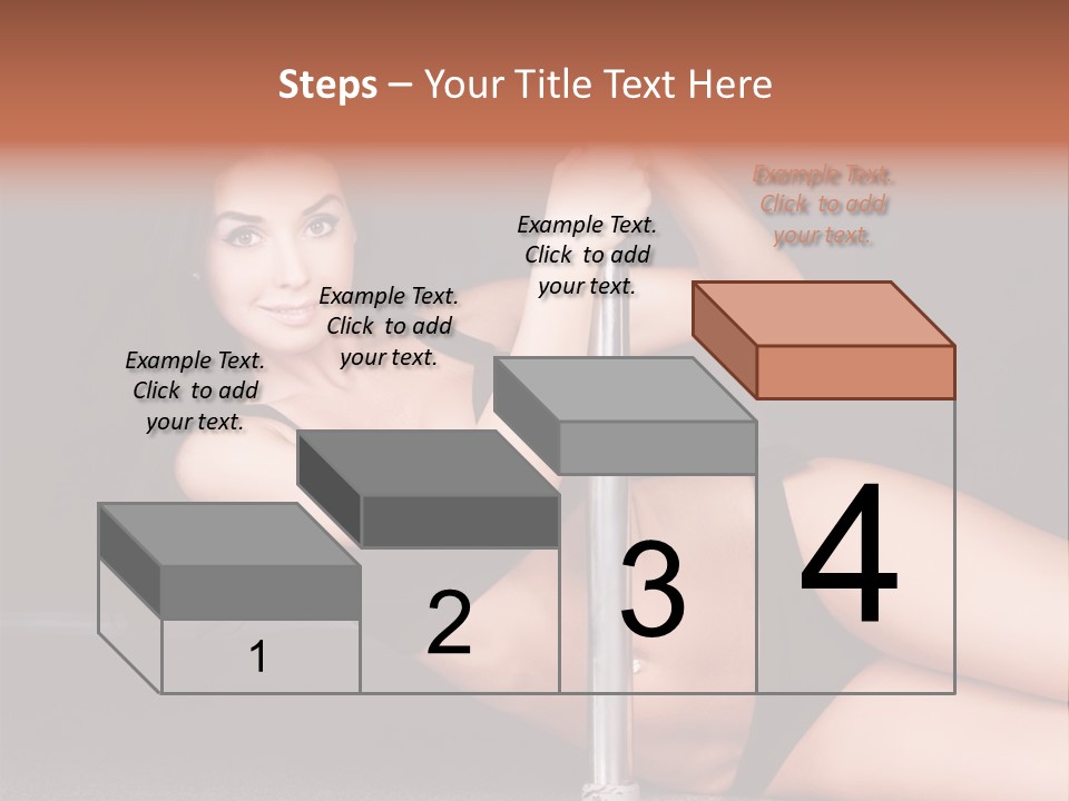 Tempting Seduce Woman PowerPoint Template