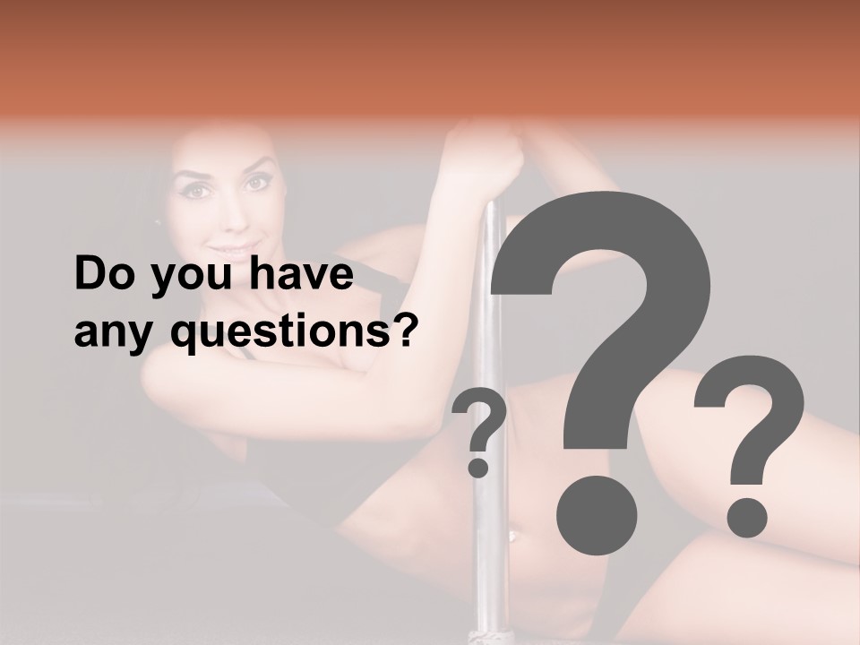 Tempting Seduce Woman PowerPoint Template