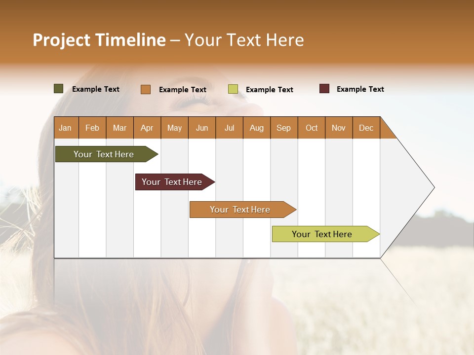 Smile Portrait Gorgeous PowerPoint Template