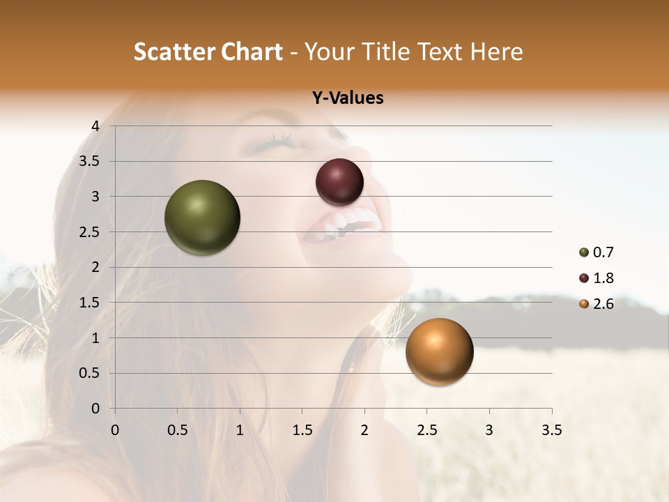 Smile Portrait Gorgeous PowerPoint Template