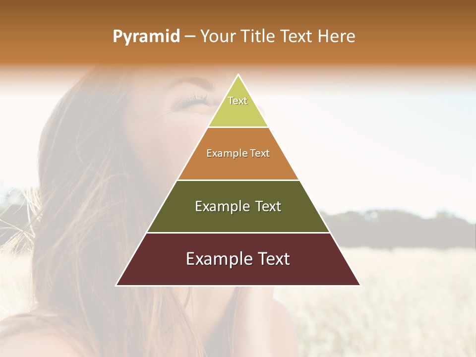 Smile Portrait Gorgeous PowerPoint Template