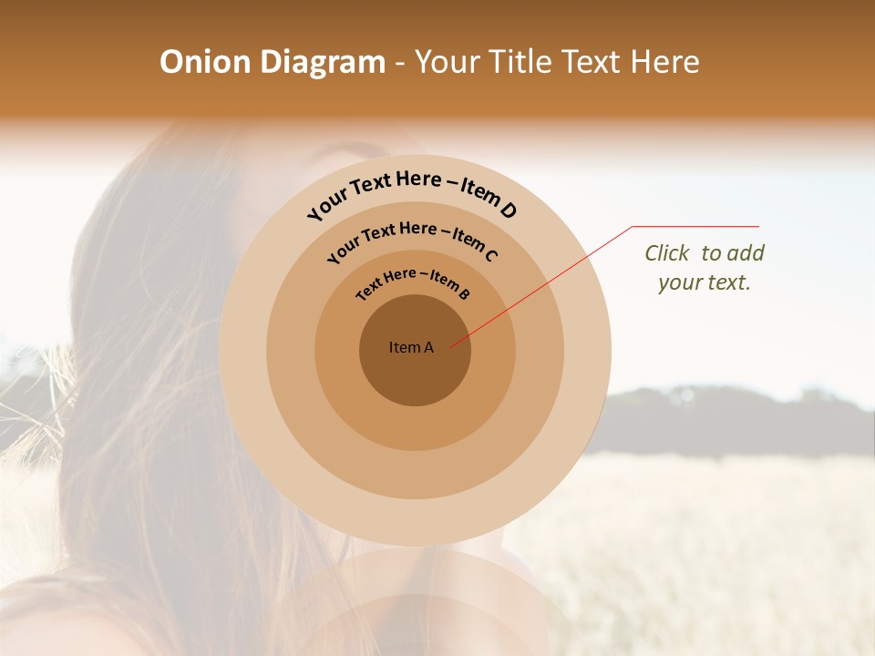 Smile Portrait Gorgeous PowerPoint Template