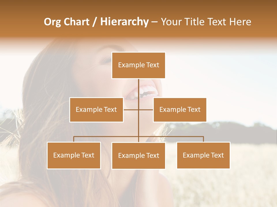 Smile Portrait Gorgeous PowerPoint Template