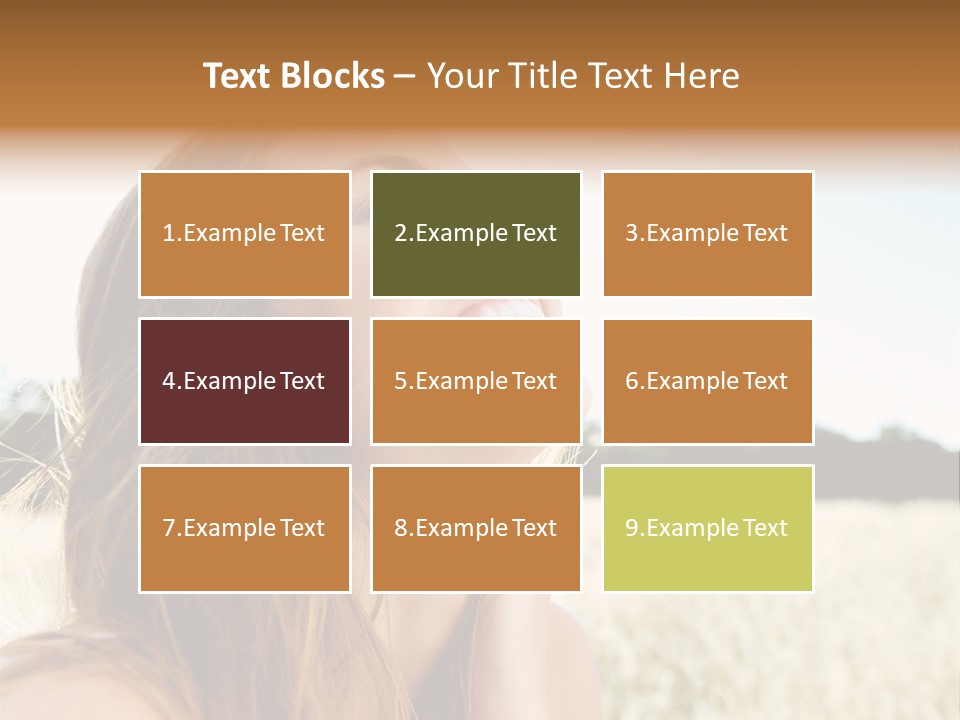 Smile Portrait Gorgeous PowerPoint Template