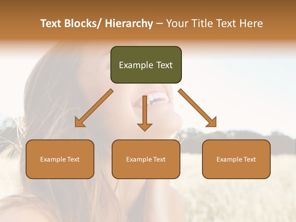 Smile Portrait Gorgeous PowerPoint Template