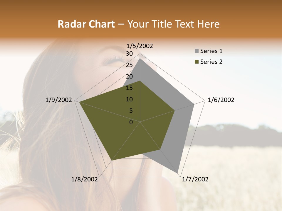 Smile Portrait Gorgeous PowerPoint Template