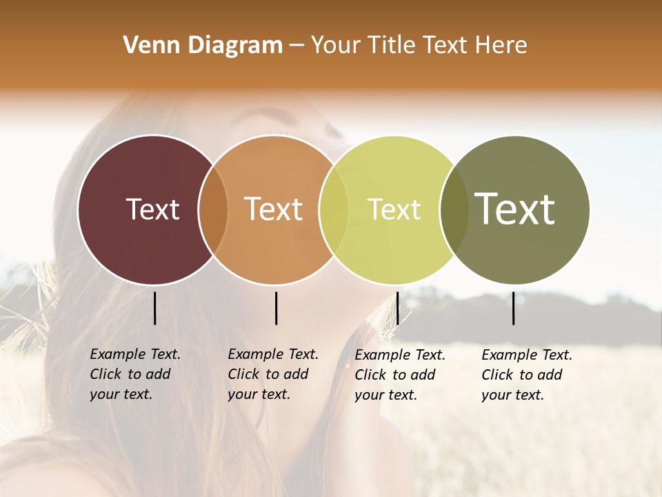 Smile Portrait Gorgeous PowerPoint Template